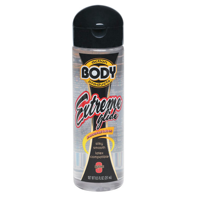 Body Action Extreme Glide Silicone Lubricant 8.5 fl oz-Pinkfoxxx