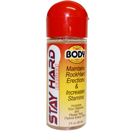 Body Action Stay Hard Lubricant (2.3oz)-Pinkfoxxx