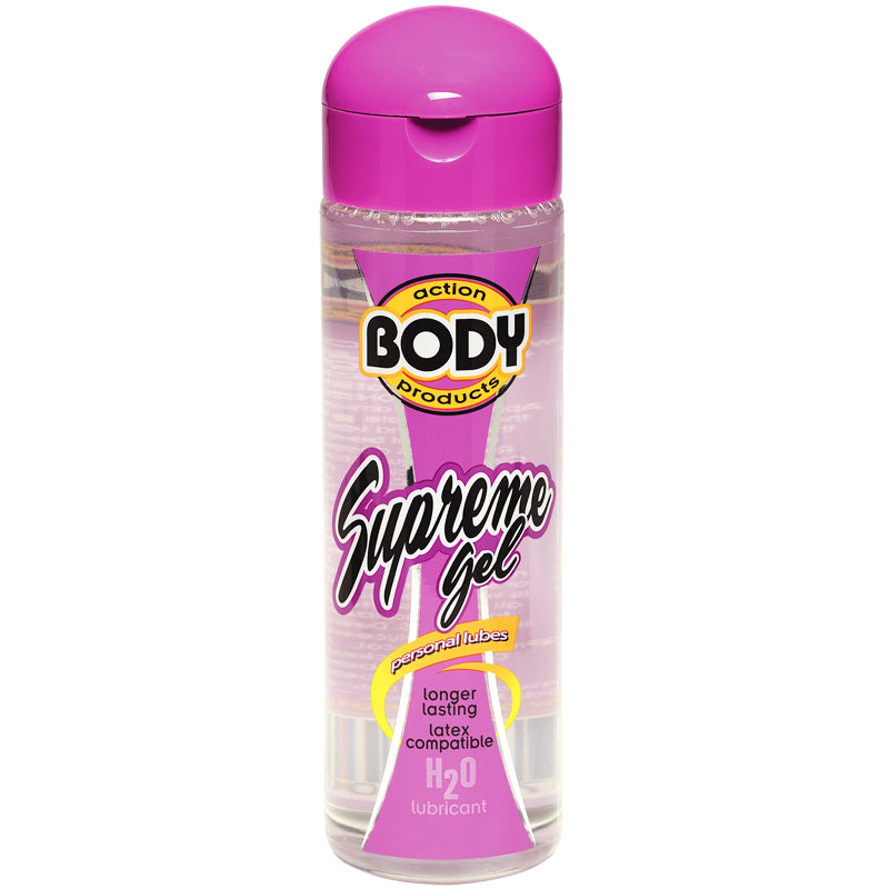 Body Action Supreme Water Based Gel Lubricant 2.3 fl oz-Pinkfoxxx