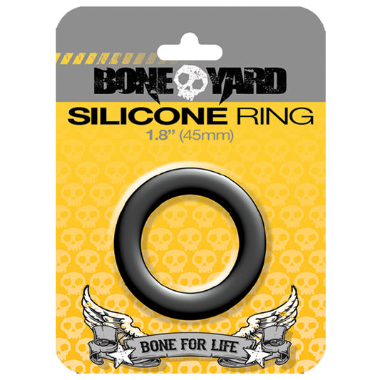 Boneyard Silicone Ring 45mm Black-Pinkfoxxx