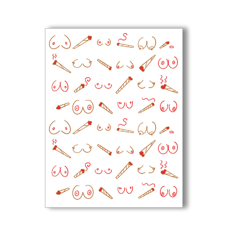 Boobies & Doobies Naughty Kard-Pinkfoxxx