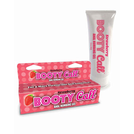 Bootycall Anal Desensitizer Strawberry 1.5 oz.-Pinkfoxxx