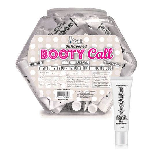 Bootycall Anal Numbing Gel Unflavored 65-Piece Fishbowl Display-Pinkfoxxx