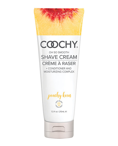 COOCHY SHAVE CREAM PEACHY KEEN 7.2 FL OZ