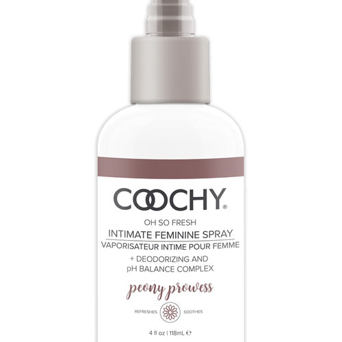 COOCHY INTIMATE FEMININE SPRAY PEONY PROWESS 4 OZ