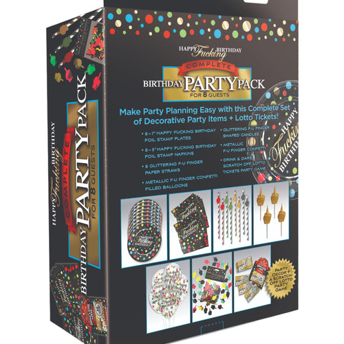 HAPPY F-ING BIRTHDAY PARTY PACK
