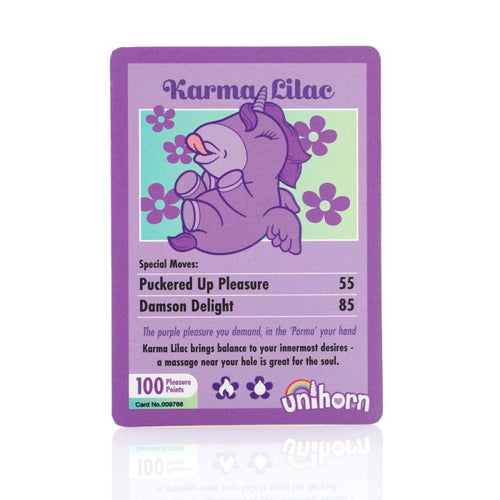 UNIHORN KARMA LILAC (THE MASSAGING ONE) - CREUNIKL