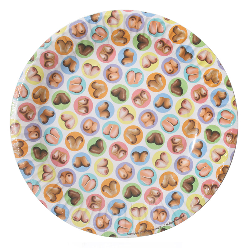 Candyprints Dirty Dishes: Boob Plates-Pinkfoxxx