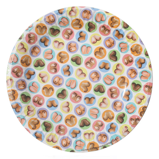 Candyprints Dirty Dishes: Boob Plates-Pinkfoxxx