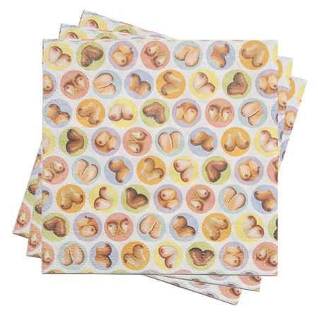 Candyprints Dirty Napkins: Boob Napkins-Pinkfoxxx