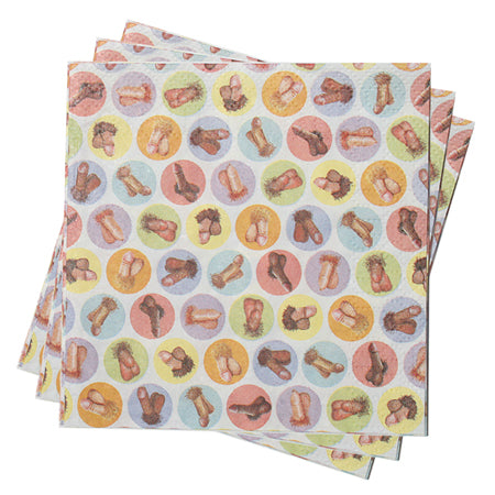 Candyprints Dirty Napkins: Penis Napkins-Pinkfoxxx