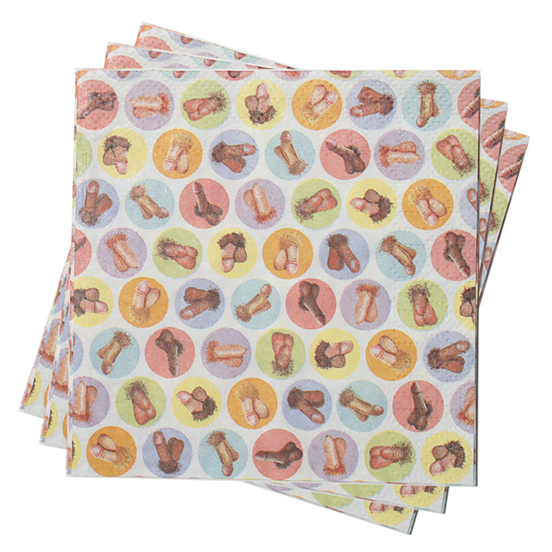 Candyprints Dirty Napkins: Penis Napkins-Pinkfoxxx