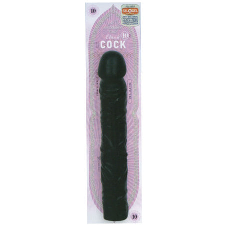 Classic Dong:10in.x 1.75in. (Black)-Pinkfoxxx