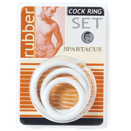 Cock Ring Set Soft Clamshell (3 Rings)-Pinkfoxxx