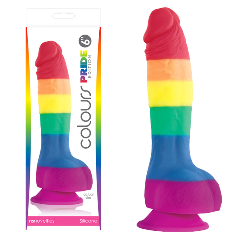 Colours Pride Edition 6 in. Dildo-Pinkfoxxx