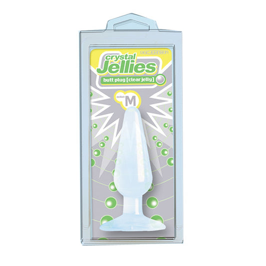 Crystal Jellies - Butt Plug Clear Medium-Pinkfoxxx