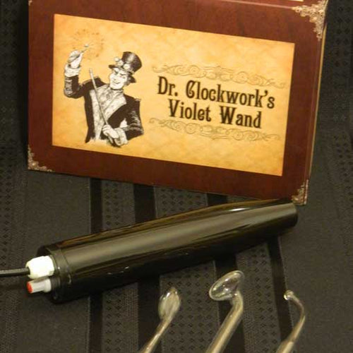 DR CLOCKWORK VIOLET WAND KIT PURPLE ELECTRODE - DCSSVWKITV