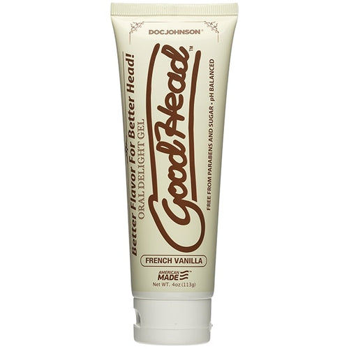 GOODHEAD ORAL DELIGHT GEL 4 OZ FRENCH VANILLA (BULK)