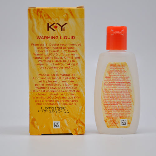 K-Y WARMING LIQUID 1 OZ - KY8934