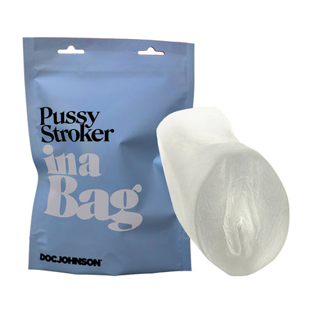 Doc Johnson Pussy Stroker In A Bag Frost-Pinkfoxxx