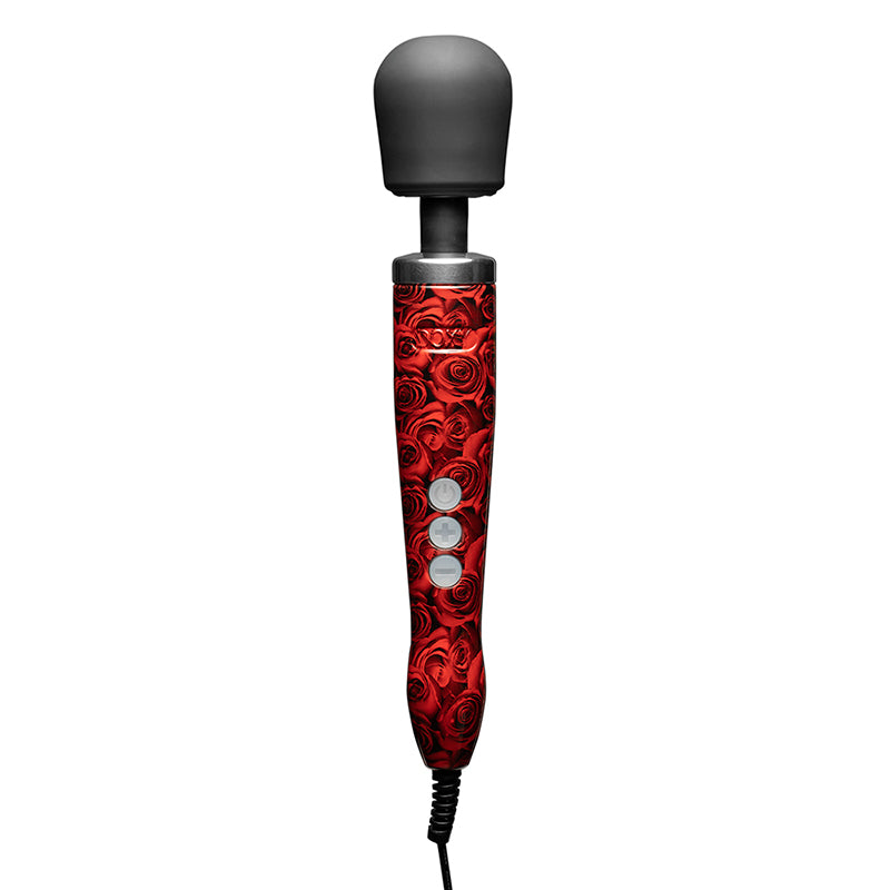 Doxy Die Cast Wand Vibrator Roses-Pinkfoxxx