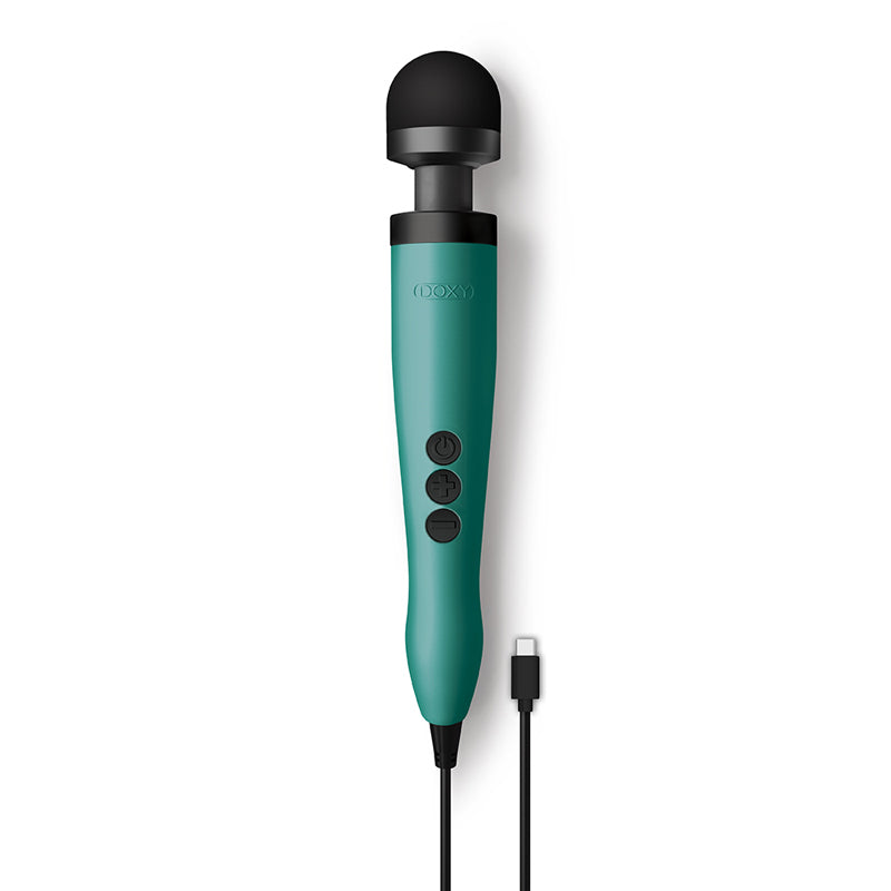 Doxy USB-C Wand Turquoise-Pinkfoxxx