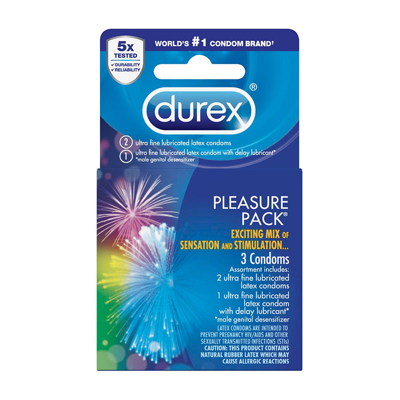 Durex Pleasure Pack-Pinkfoxxx