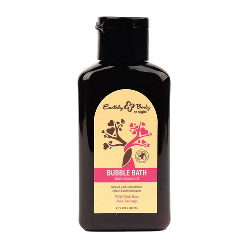 HEMP SEED BY NIGHT BUBBLE BATH APHRODISIAC COLLECTION WILD PINK ROSE 2OZ - EBHSBNBB232