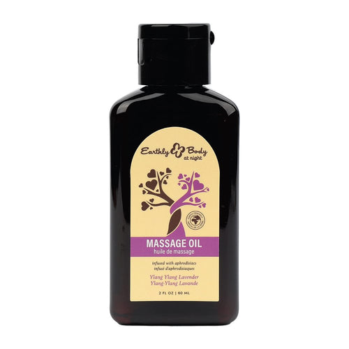 HEMP SEED BY NIGHT MASSAGE OIL APHRODISIAC COLLECTION YLANG YLANG LAVENDER 2OZ - EBHSBNMAS234