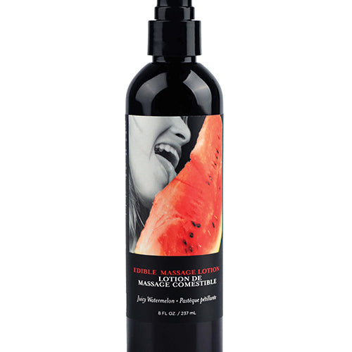 EDIBLE MASSAGE LOTION WATERMELON 8OZ - EBMLE004