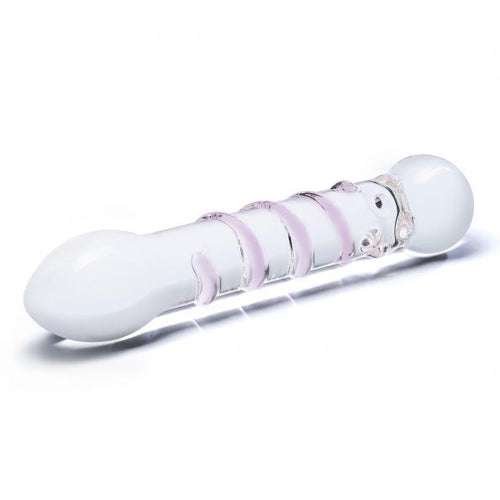 GLAS SPIRAL STAIRCASE FULL TIP DILDO - ELGLAS10