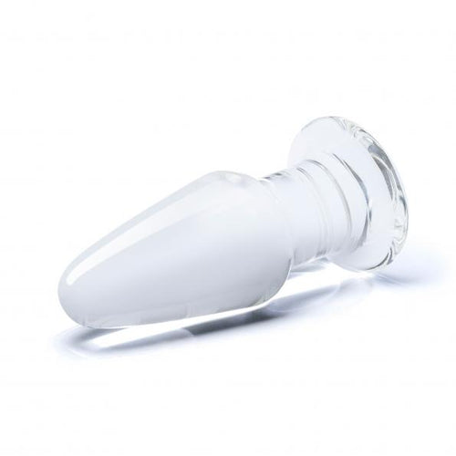 GLAS GLASS BUTT PLUG 3.5 " - ELGLAS141