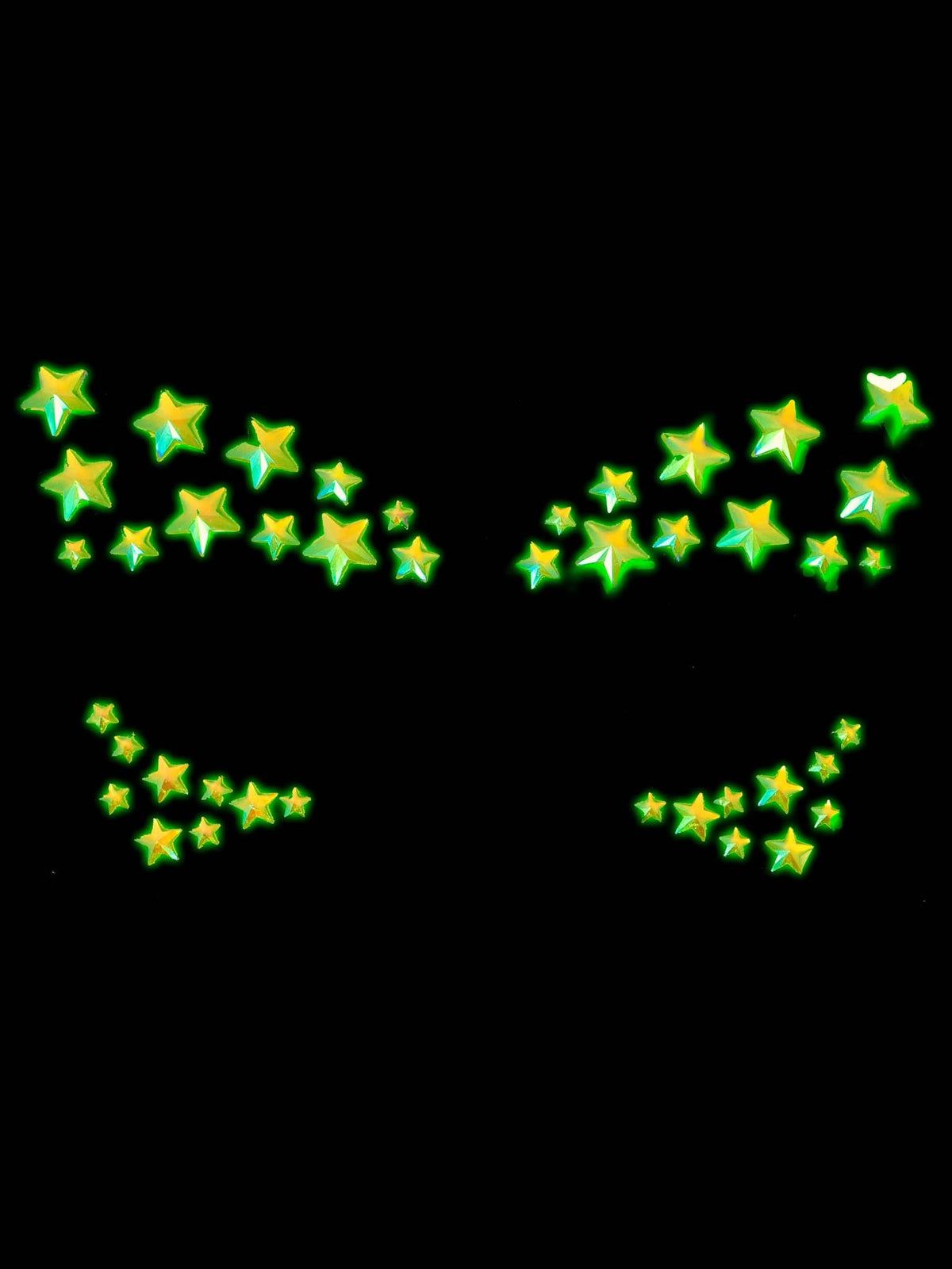 Celeste Glow in the Dark Face Jewels Sticker - EYE045 18322