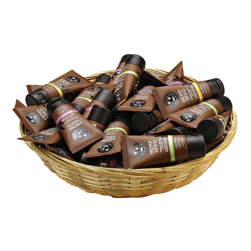 Earthly Body 50 pc.Hand & Body Velvet Lotion 1oz. Assorted (10 each Skinny, Dream, Naked, Nag & High Tide) 50 pc.-Pinkfoxxx