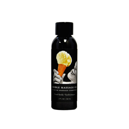 Earthly Body Edible Massage Oil Vanilla 2oz-Pinkfoxxx