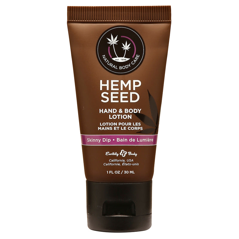 Earthly Body Hand & Body Velvet Lotion Skinny Dip 1oz-Pinkfoxxx
