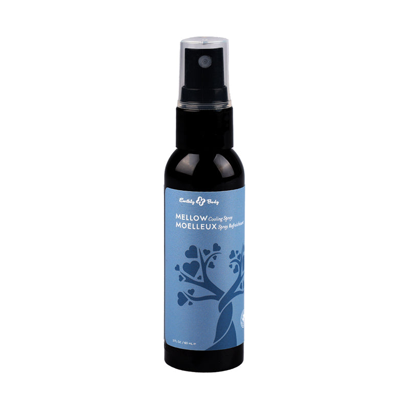 Earthly Body Hemp Seed By Night Mellow Cooling Spray 2 oz.-Pinkfoxxx