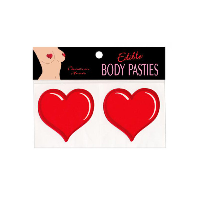 Edible Pasties Cinnamon Hearts-Pinkfoxxx