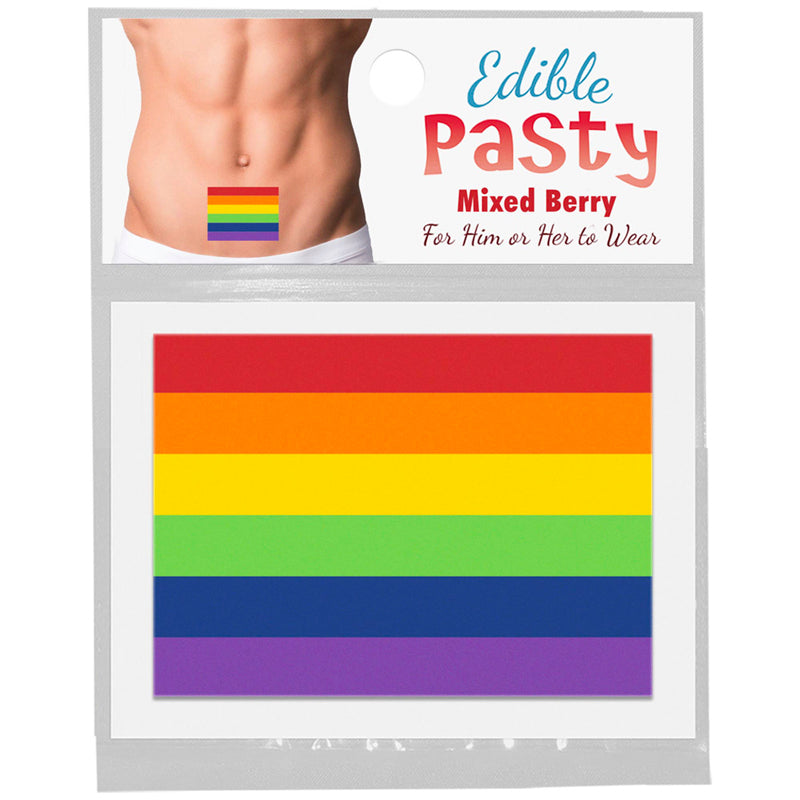 Edible Pride Flag Pasty Mixed Berry-Pinkfoxxx