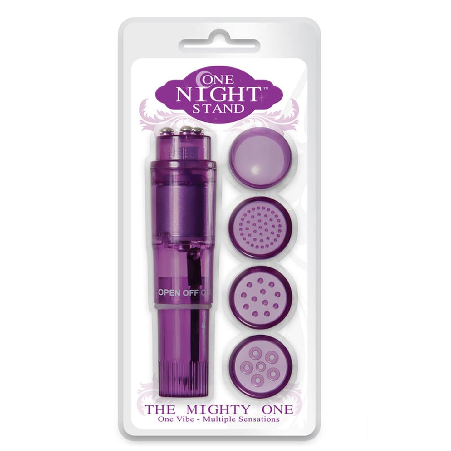 Evolved One Night Stand The Mighty One Pocket Rocket Vibrator Purple-Pinkfoxxx