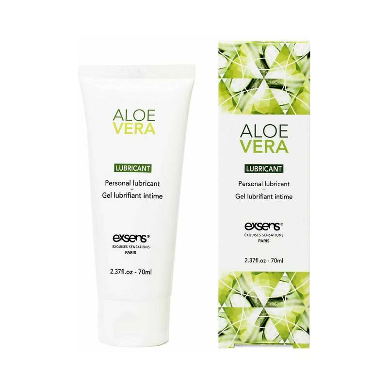 Exsens Aloe Vera Personal Lubricant 2.4 oz.-Pinkfoxxx