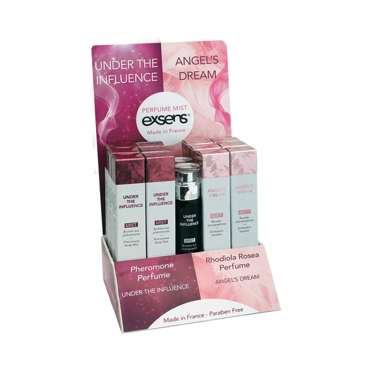 Exsens Pheromone Mist Filled POS Display (13 Pieces & 2 Testers)-Pinkfoxxx
