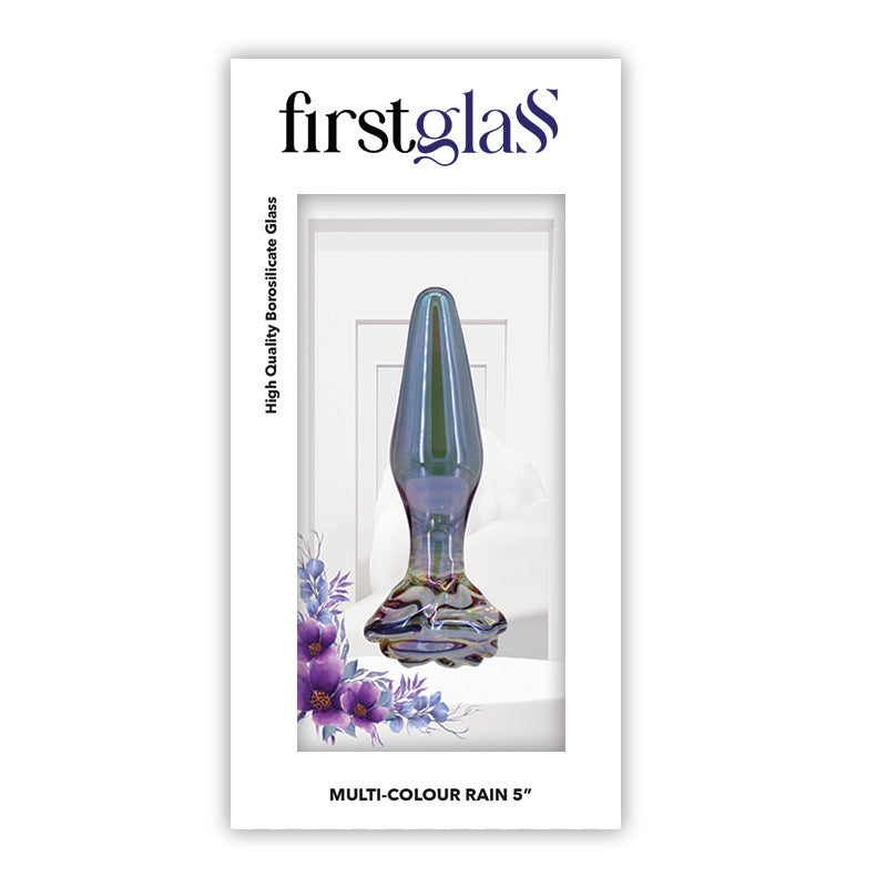 FIRST GLASS RAIN BUTT PLUG S - FRFIRST011989