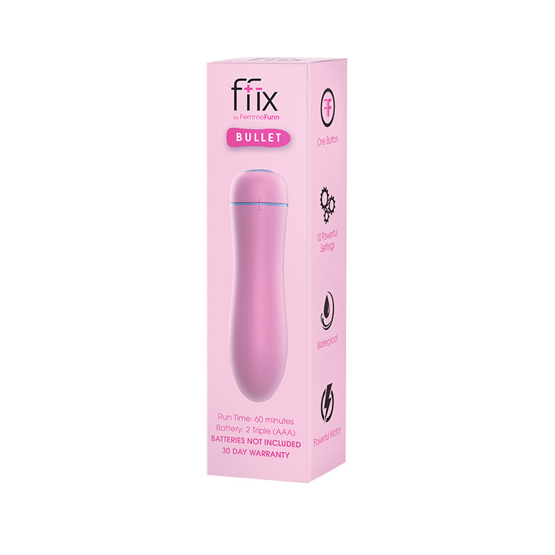 FemmeFunn FFIX Bullet Waterproof Vibrator Light-Pinkfoxxx