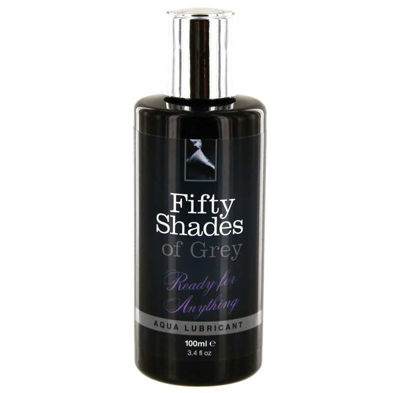 Fifty Shades of Grey Ready for Anything Aqua Lubricant 100 ml / 3.4 oz.-Pinkfoxxx