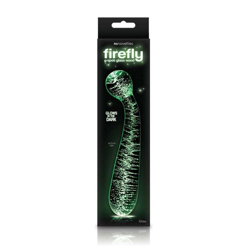 Firefly G-Spot Glass Wand Clear-Pinkfoxxx