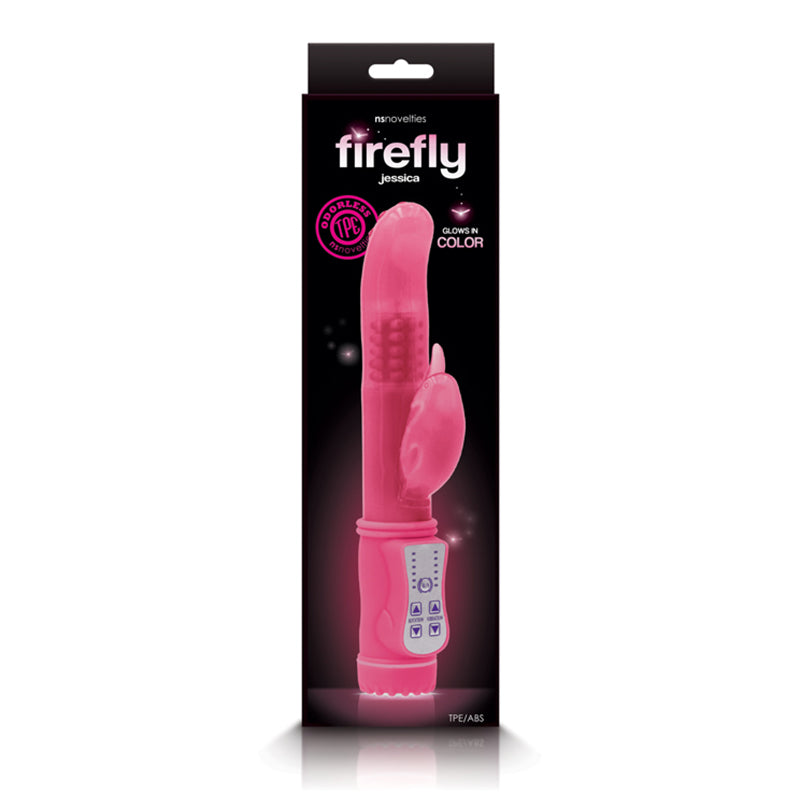 Firefly Jessica Rotating Dolphin Vibrator-Pinkfoxxx