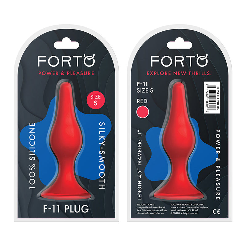 Forto F-11 Lungo Silicone Anal Plug-Pinkfoxxx