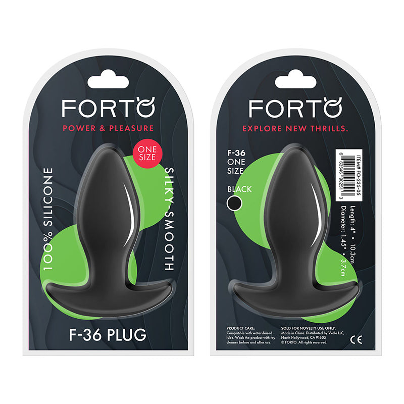 Forto F-36 Silicone T-Plug-Pinkfoxxx