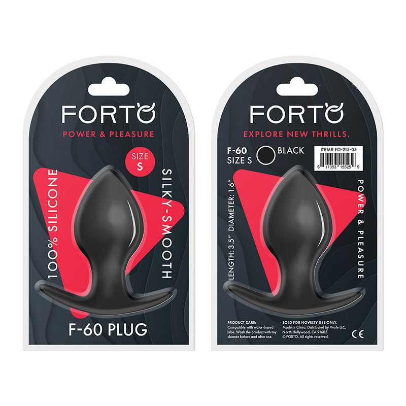 Forto F-60 Spade Silicone Anal Plug-Pinkfoxxx